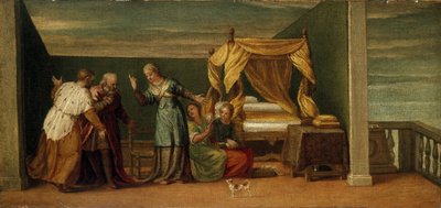 Giuditta riceve gli anziani di Betulia, XVI secolo da Paolo Veronese